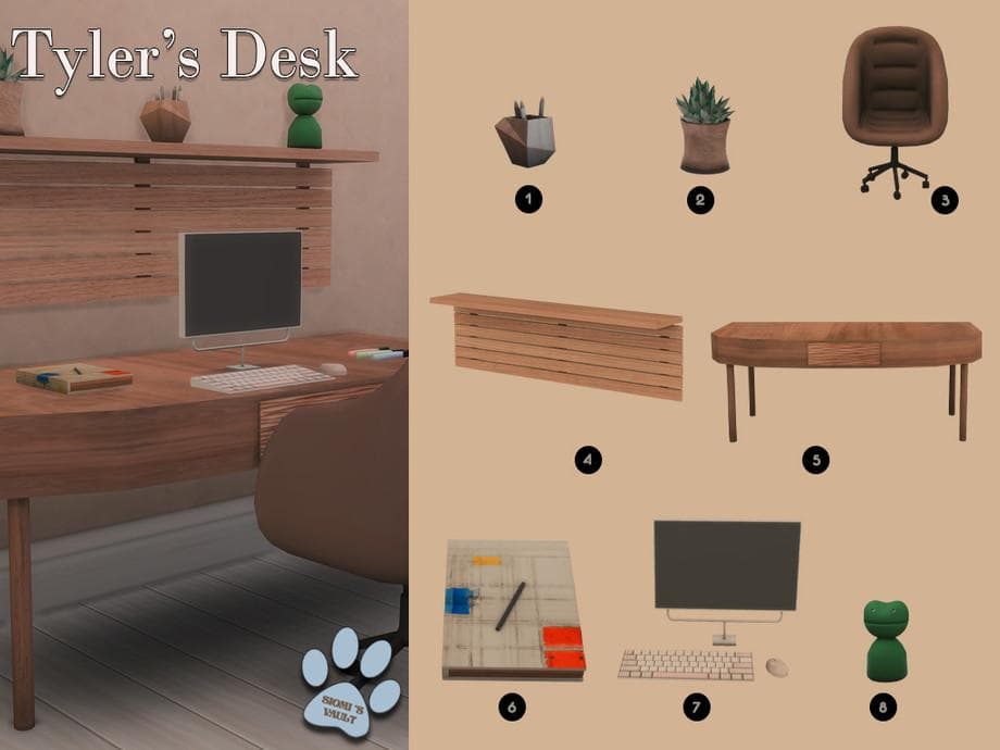 Галерея мода Рабочий стол Tyler's Desk #1